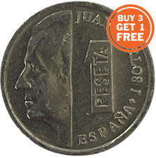 Peseta moneta spagnola - 1,