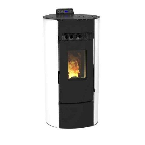 Stufa pellet canalizzata on - a,