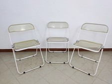 Giancarlo Piretti Plia  Anonima Castelli Sedie Pieghevoli Modernariato Anni 80