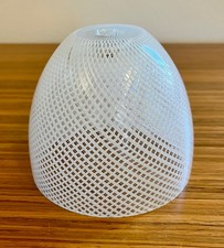 Carlo Scarpa,  ricambio tulipe reticello x applique, Murano, Venini, anni 60 ca.