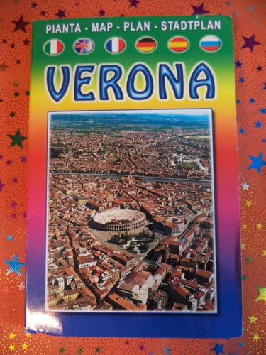 Book libro verona mappa della - libro,
