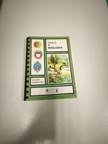 Libro tavole biologia - libro,