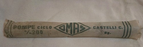 Pompa bicicletta vintage omas - bicicletta,