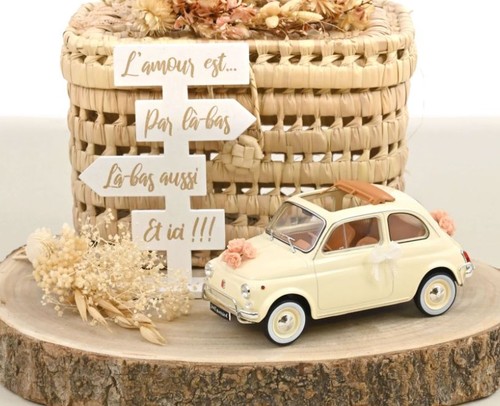 Norev fiat 500 1968 - l, avorio
