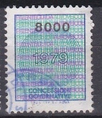 Italia 1979 marca da - italia,