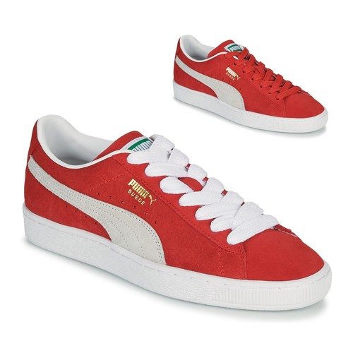 Puma suede rosso sneakers - rosso,