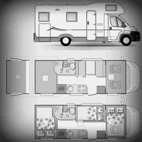 Adria coral sport 660 dp - coral,
