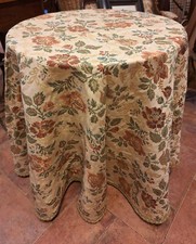 Antica Tovaglia Rotonda In