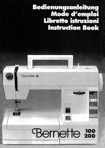 Bernina bernette 100 - cd, 200