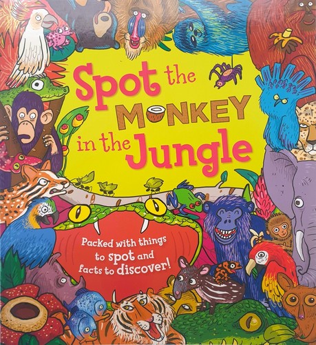 Spot the monkey - monkey, in