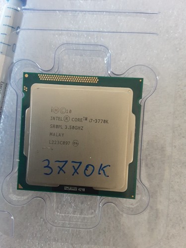 Intel core 3770k 5ghz - intel, 3.5ghz