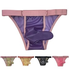 Slip uomo lattice trasparente