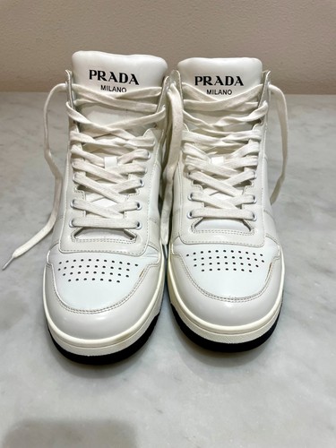 Sneakers alte prada pelle - sneakers,