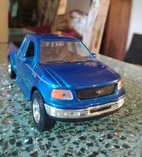  Welly-1:18- 1999- Ford F 150 - Flareside 4X4 Pickup-Blue-20 Cm