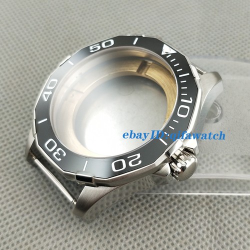 Cassa orologio lunetta nera - , 45