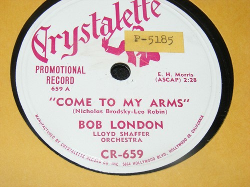 Bob london band - bob, 50s