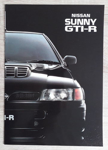 Nissan sunny gti brochure - nissan, gti-r