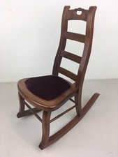 Sedia dondolo vintage in - sedia, a