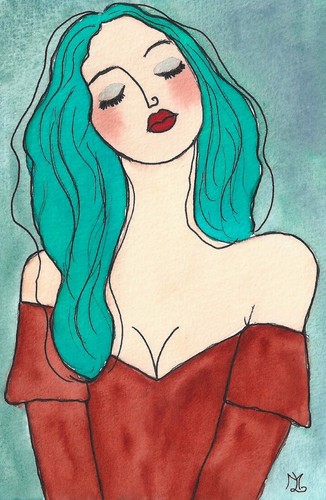 Ritratto donna ragazza - ritratto,