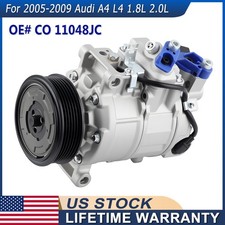 AC Compressor w/ Clutch for