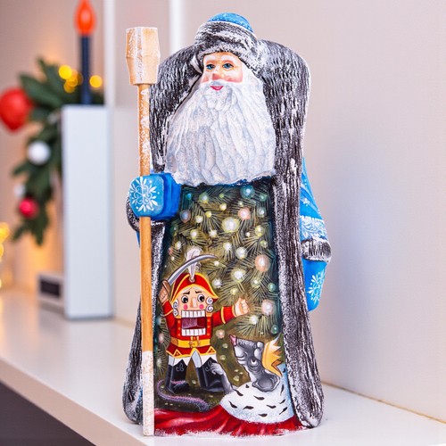 Babbo natale legno - natale, in