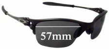 SFx Replacement Sunglass Lenses fits Oakley X Metal Half-X 57mm Wide