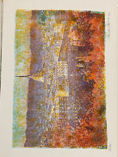 Litografie Natino Chirico - Vista Torino e Pechino - originali Firma e Numero