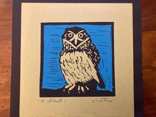 Enotrio Pugliese, Gufi. Prova d'artista ritoccata a mano