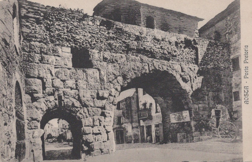 Cartolina aosta valle - cartolina,