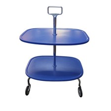 Carrello Portavivande Kartell anni '70 60x45H58