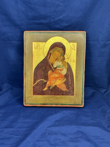 Icona epoca madonna con - icona,