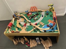 KidKraft Tavolo e Pista Trenino WaterfallMountain in Legno per Bambini