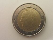 MONETA DA 2 EURO BELGIO RE ALBERTO 2002 rara