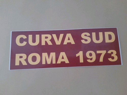 Adesivo ultras roma curva - ultras, sud