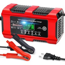 10A Caricabatterie Auto 12V