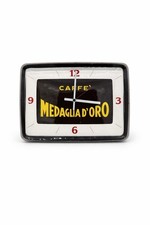 Orologio pubblicitario caffè - pubblicitario,