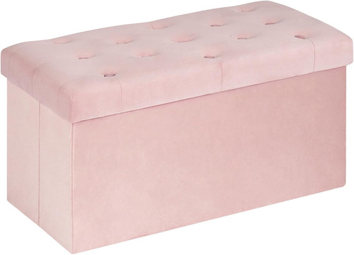 Pouf contenitore velluto - pouf,