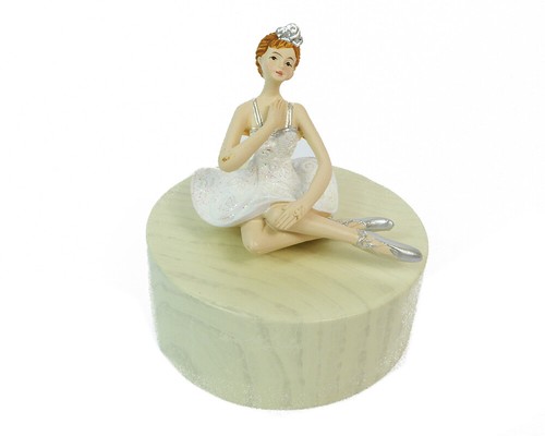 Ballerina glitter carillon - glitter, h