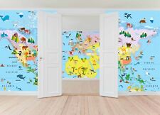 Carta adesiva Planisfero da