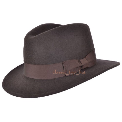 Cappello fedora 100 lana - fedora,