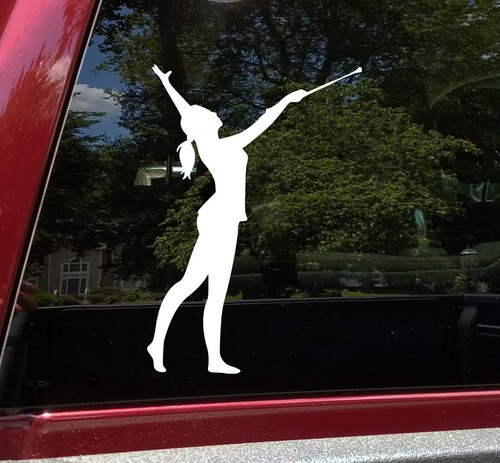 Adesivo vinile baton - twirler,