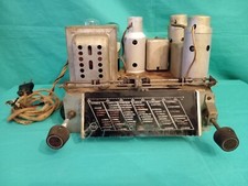 CGE RADIORURALE 2° Tipo Raro TELAIO RADIO D'EPOCA a Valvole del 1935 NON TESTATO