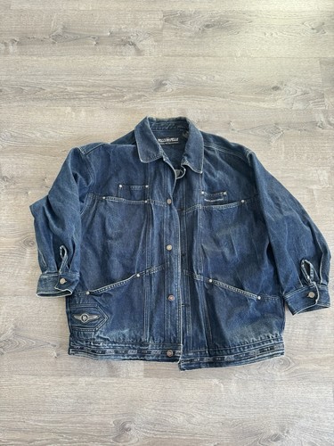 Giacca jeans pelle pelle