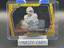 2025 Prizm Black Arch Manning