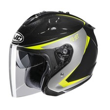 Casco Moto Jet Hjc FG-JET XSS Giallo,grigio,nero Balin Mc3h