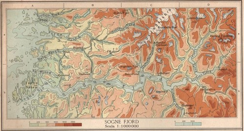 Norvegia sognefjord mappa del - sognefjord,
