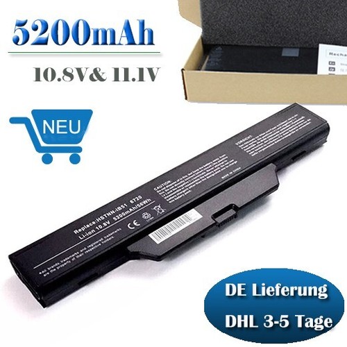 Batteria 5200mah per compaq - hp,