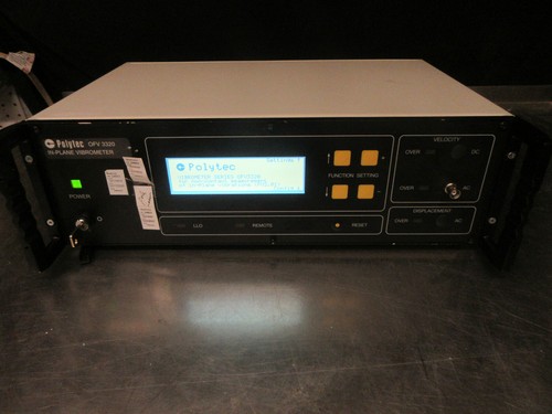 Vibrometro o55 polytec ofv3320 - vibrometro,