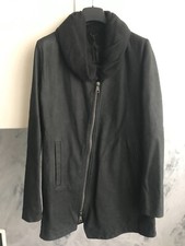 10SEI0OTTO GIACCA Tg.  40/42 italiana COLORE ANTRACITESCURO  IN PELLE