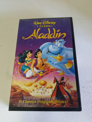 Vhs alladin walt - vhs,
